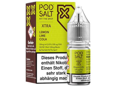 Pod Salt X - Nikotinsalz Liquid  - Lemon Lime Cola