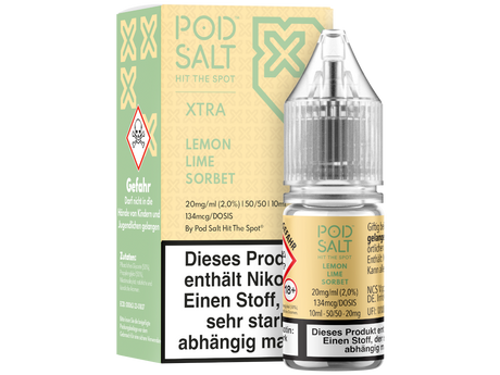 Pod Salt X - Nikotinsalz Liquid  - Lemon Lime Sorbet