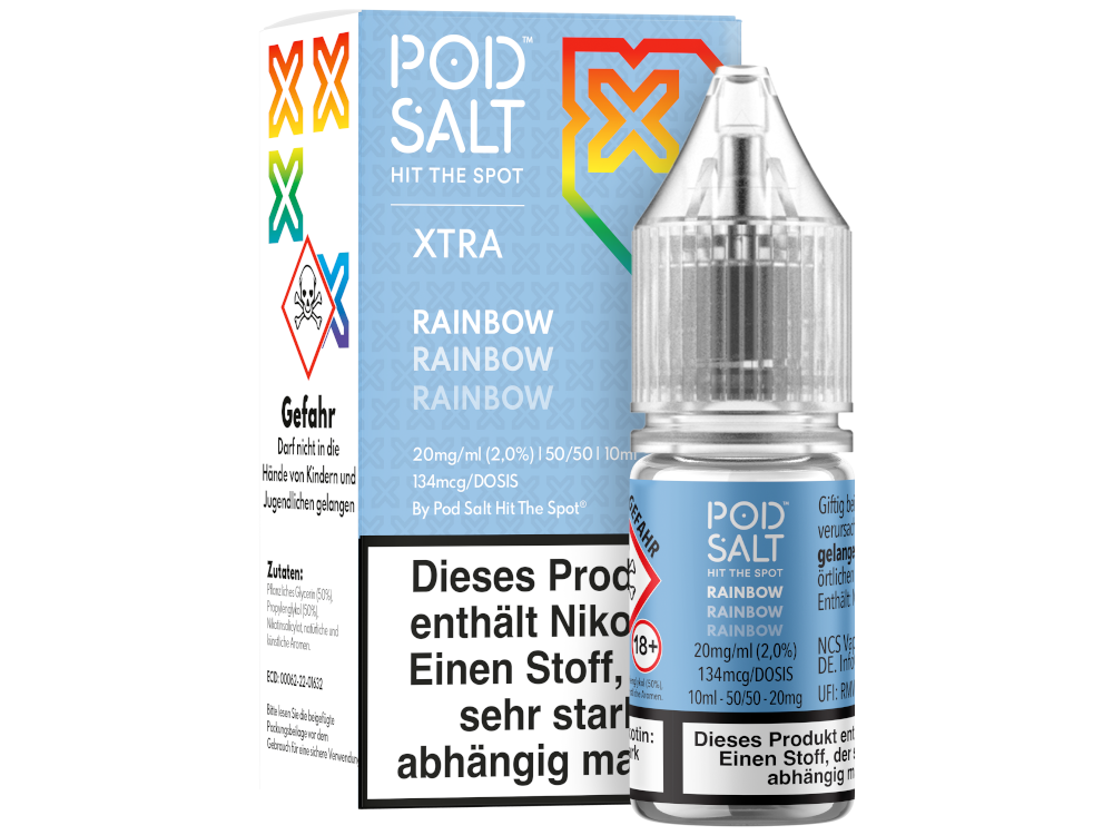 Pod Salt X - Nikotinsalz Liquid  - Rainbow
