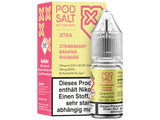 Pod Salt X - Nikotinsalz Liquid  - Strawberry Banana Rhubarb