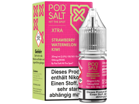 Pod Salt X - Nikotinsalz Liquid  - Strawberry Watermelon Kiwi