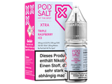 Pod Salt X - Nikotinsalz Liquid  - Triple Raspberry Ice