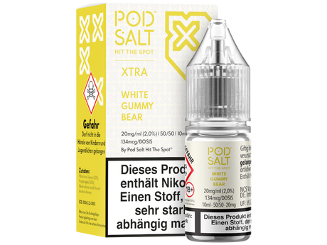 Pod Salt X - Nikotinsalz Liquid  - White Gummy Bear