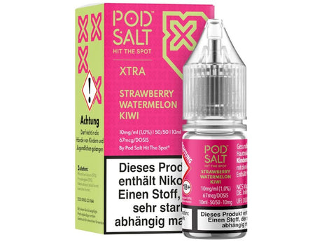 Pod Salt X - Nikotinsalz Liquid - Strawberry Watermelon Kiwi - POD SALT X