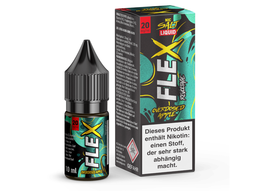 Revoltage - FLEX Nikotinsalz Liquid - Apple - REVOLTAGE