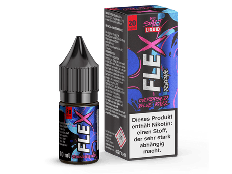 Revoltage - FLEX Nikotinsalz Liquid - Blue Razz - REVOLTAGE