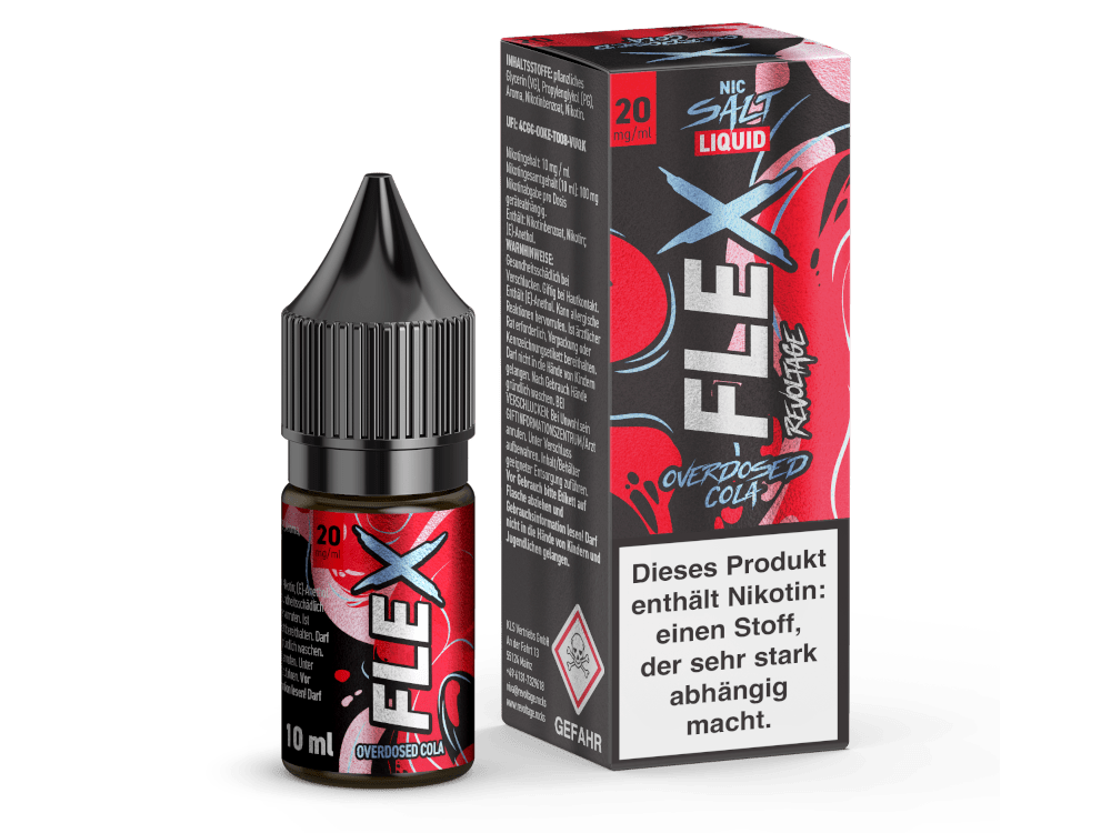 Revoltage - FLEX Nikotinsalz Liquid - Cola - REVOLTAGE