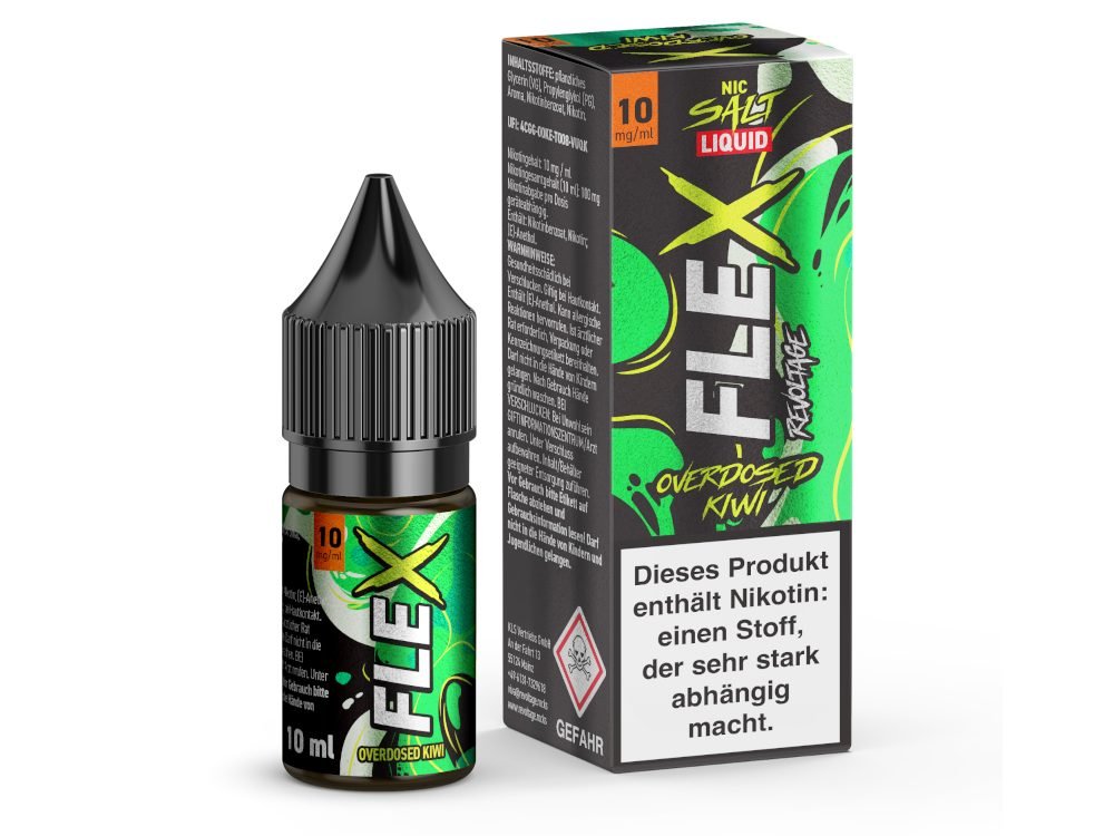 Revoltage - FLEX Nikotinsalz Liquid - Kiwi - REVOLTAGE