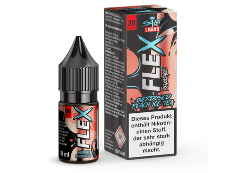 Revoltage - FLEX Nikotinsalz Liquid - Peach Ice Tea - REVOLTAGE
