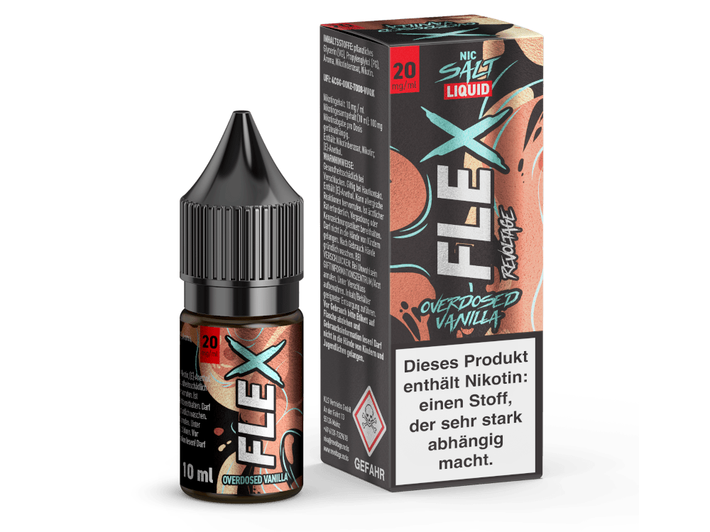 Revoltage - FLEX Nikotinsalz Liquid - Vanilla - REVOLTAGE