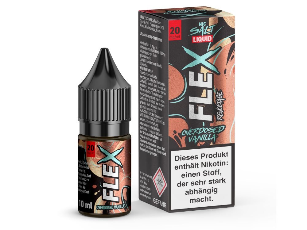 Revoltage - FLEX Nikotinsalz Liquid - Vanilla - REVOLTAGE