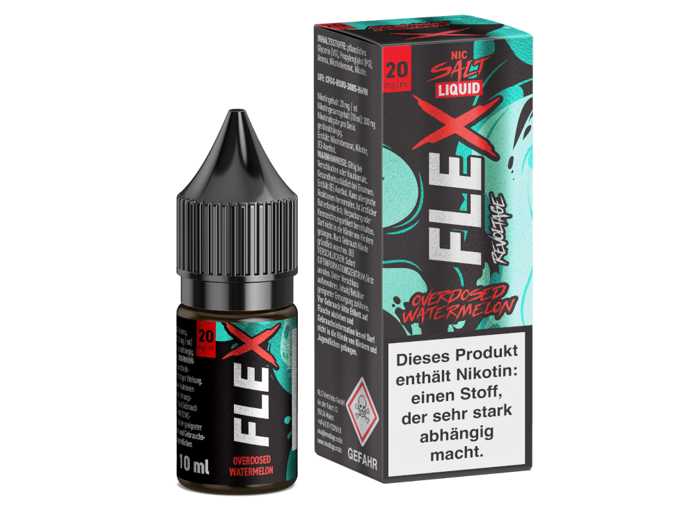 Revoltage - FLEX Nikotinsalz Liquid - Watermelon - REVOLTAGE