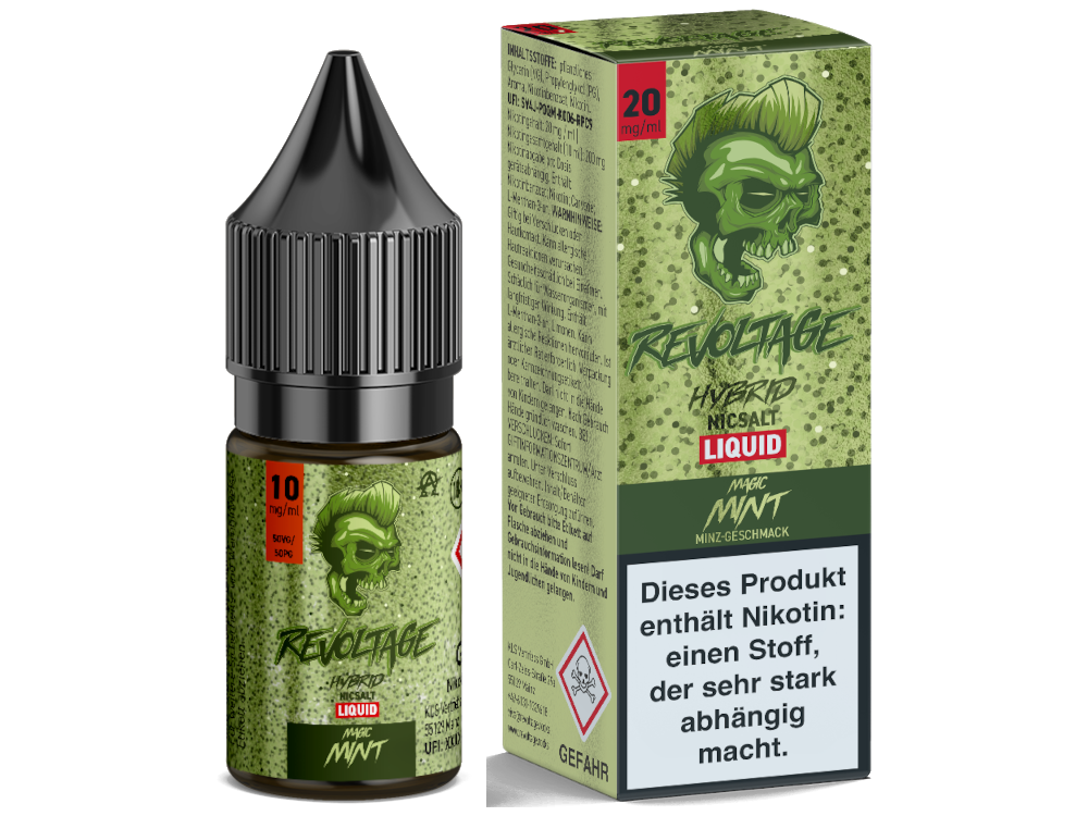 Revoltage - Hybrid Nikotinsalz Liquid - Magic Mint
