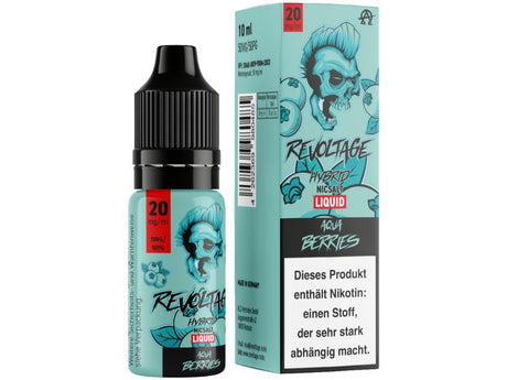 Revoltage - Hybrid Nikotinsalz Liquid - Aqua Berries - REVOLTAGE