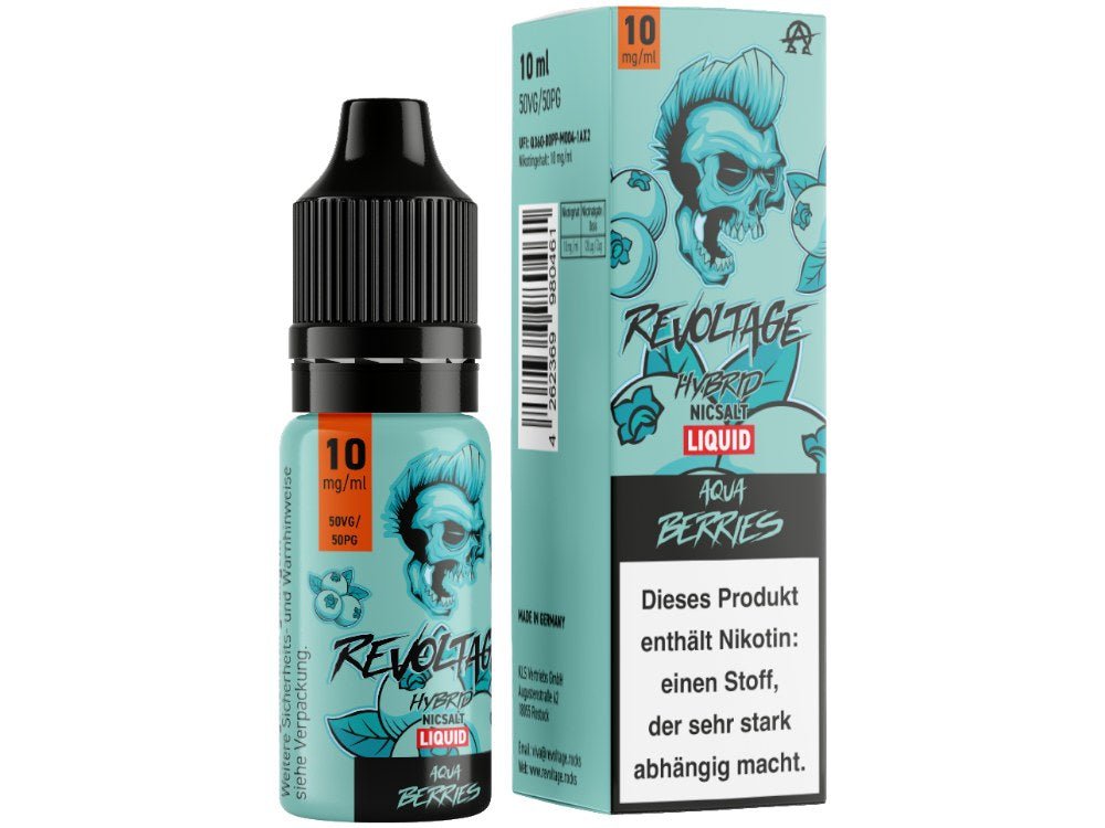 Revoltage - Hybrid Nikotinsalz Liquid - Aqua Berries - REVOLTAGE
