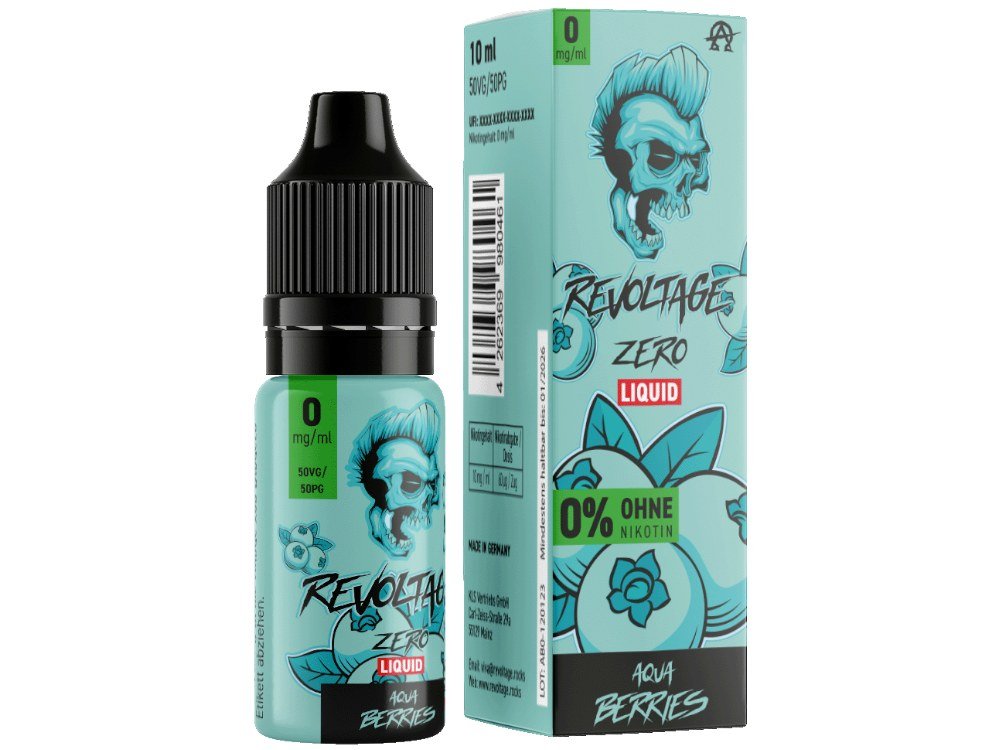 Revoltage - Hybrid Nikotinsalz Liquid - Aqua Berries - REVOLTAGE