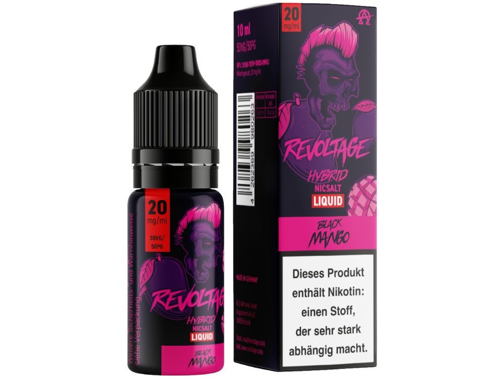 Revoltage - Hybrid Nikotinsalz Liquid - Black Mango - REVOLTAGE
