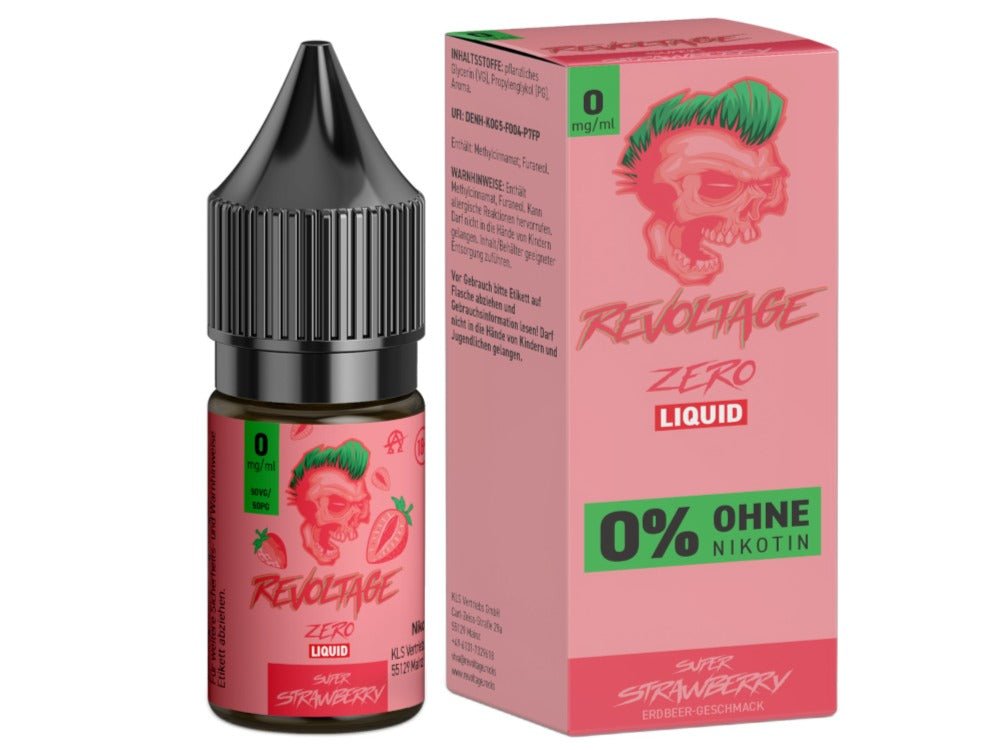 Revoltage - Hybrid Nikotinsalz Liquid - Super Strawberry - REVOLTAGE