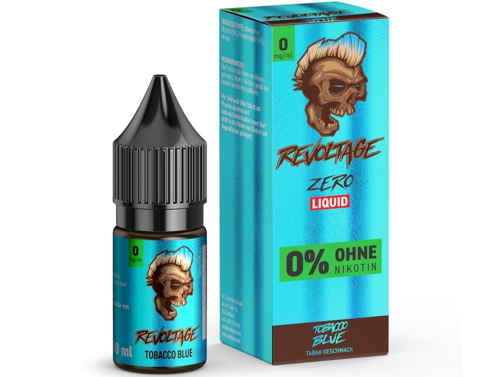 Revoltage - Hybrid Nikotinsalz Liquid - Tobacco Blue - REVOLTAGE