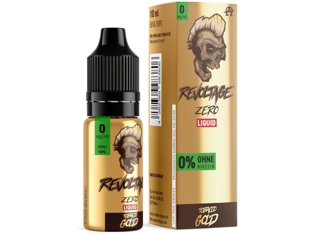 Revoltage - Hybrid Nikotinsalz Liquid - Tobacco Gold - REVOLTAGE