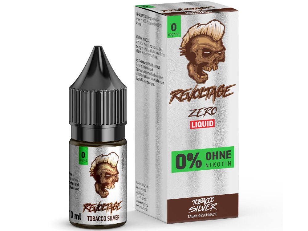 Revoltage - Hybrid Nikotinsalz Liquid - Tobacco Silver - REVOLTAGE