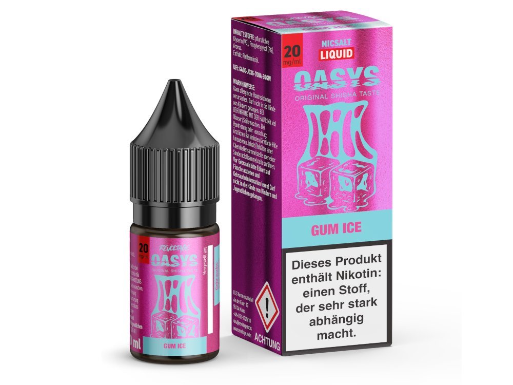 Revoltage - OASYS - Hybrid Nikotinsalz Liquid - Gum Ice - REVOLTAGE