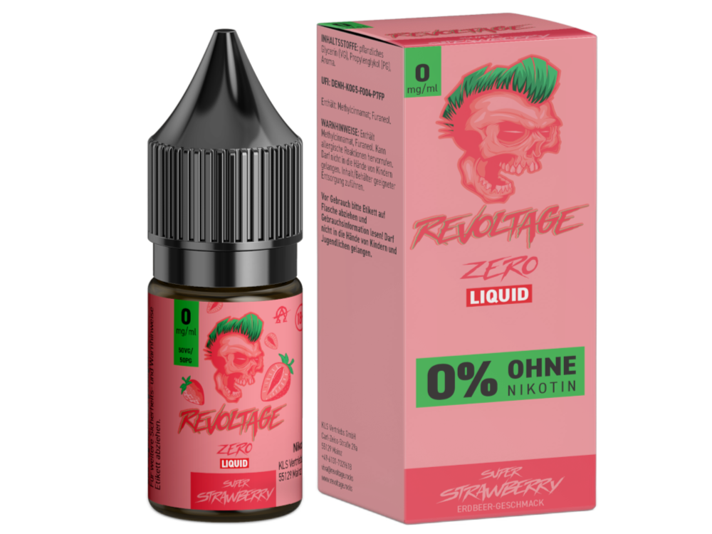 Revoltage - Hybrid Nikotinsalz Liquid - Super Strawberry