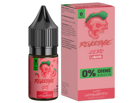 Revoltage - Hybrid Nikotinsalz Liquid - Super Strawberry
