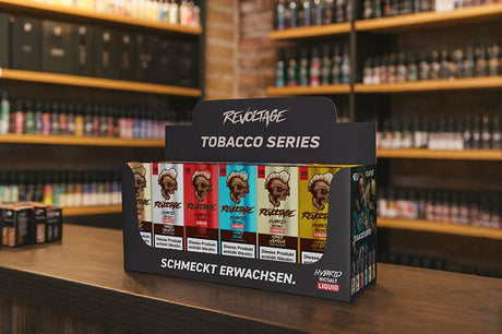 Revoltage - Tobacco Series Display bestückt 20 mg/ml (12 Artikel) - REVOLTAGE