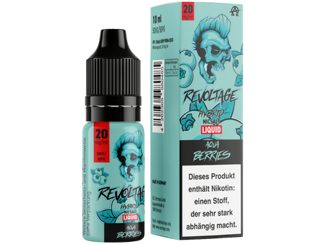 Revoltage - Hybrid Nikotinsalz Liquid - Aqua Berries