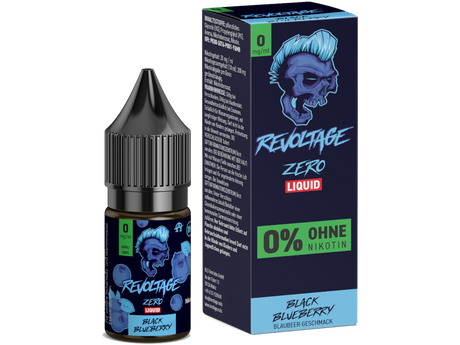 Revoltage - Hybrid Nikotinsalz Liquid - Black Blueberry