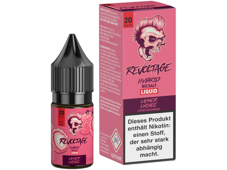 Revoltage - Hybrid Nikotinsalz Liquid - Laser Lychee