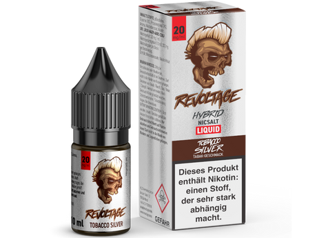 Revoltage - Hybrid Nikotinsalz Liquid - Tobacco Silver