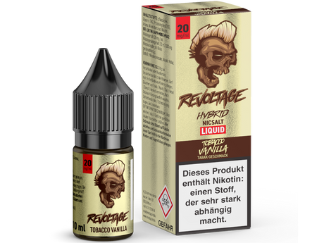 Revoltage - Hybrid Nikotinsalz Liquid - Tobacco Vanilla