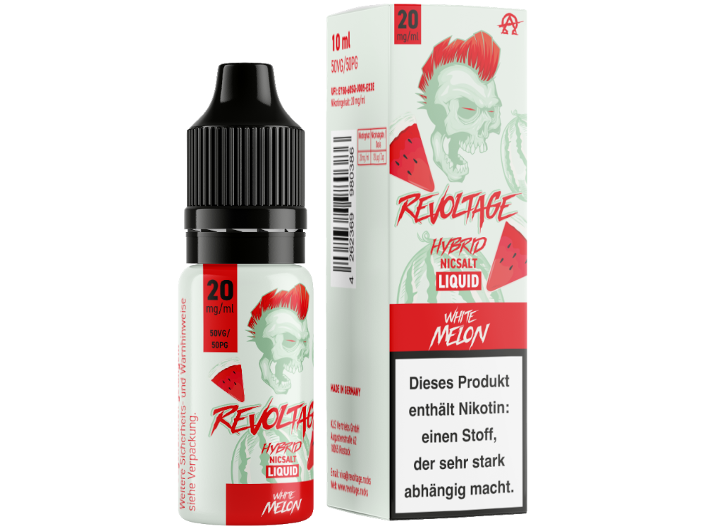 Revoltage - Hybrid Nikotinsalz Liquid - White Melon