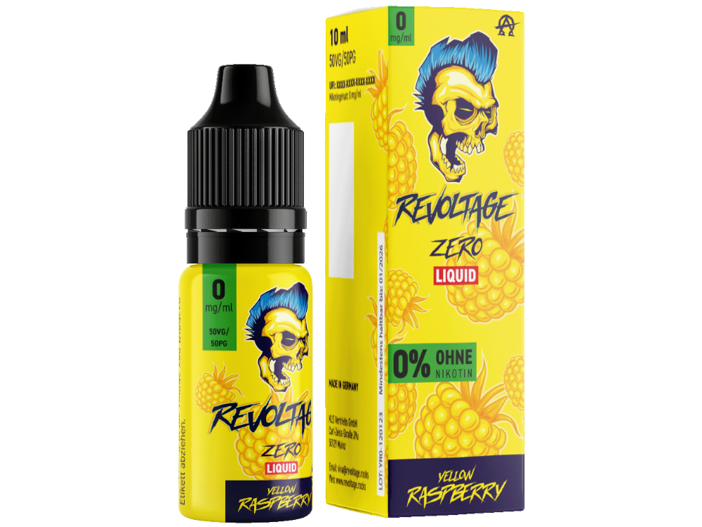 Revoltage - Hybrid Nikotinsalz Liquid - Yellow Raspberry