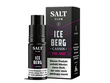Salt Club - Flavorist Iceberg - Nikotinsalz Liquid - Cassis - SALT CLUB