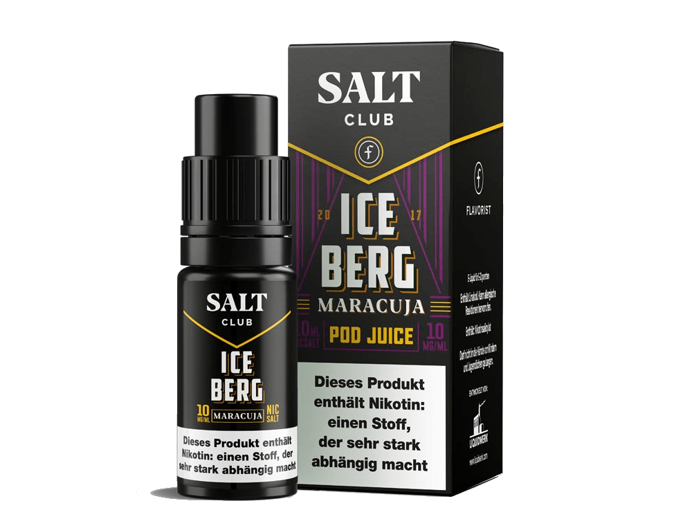 Salt Club - Flavorist Iceberg - Nikotinsalz Liquid - Maracuja - SALT CLUB