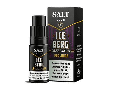 Salt Club - Flavorist Iceberg - Nikotinsalz Liquid - Maracuja - SALT CLUB