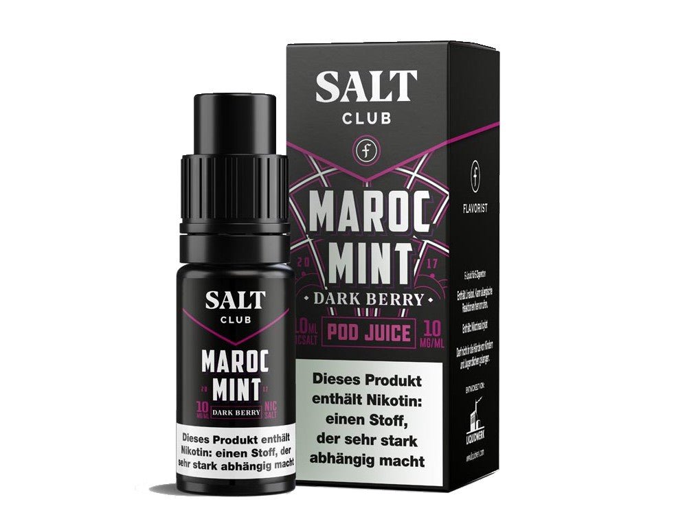 Salt Club - Flavorist Maroc Mint - Nikotinsalz Liquid - Dark Berry - SALT CLUB