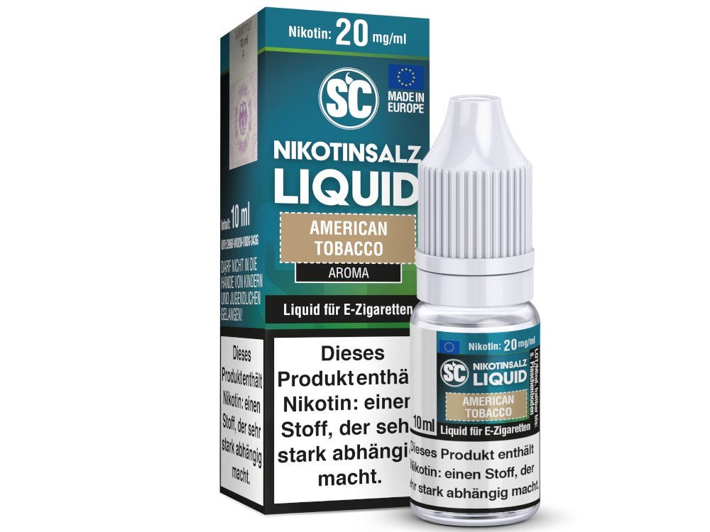 SC - American Tobacco - E - Zigaretten Nikotinsalz Liquid 20 mg/ml - SC LIQUID