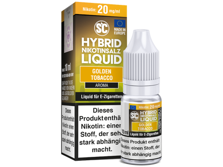SC - Golden Tobacco - Hybrid Nikotinsalz Liquid