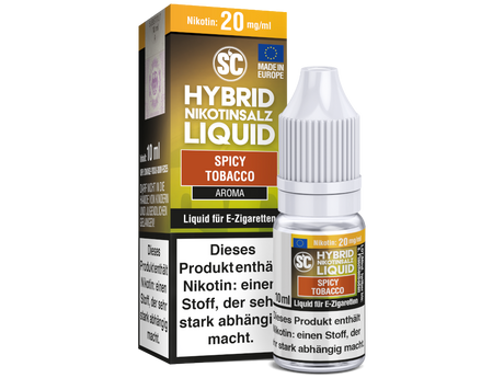 SC - Spicy Tobacco -  Hybrid Nikotinsalz Liquid