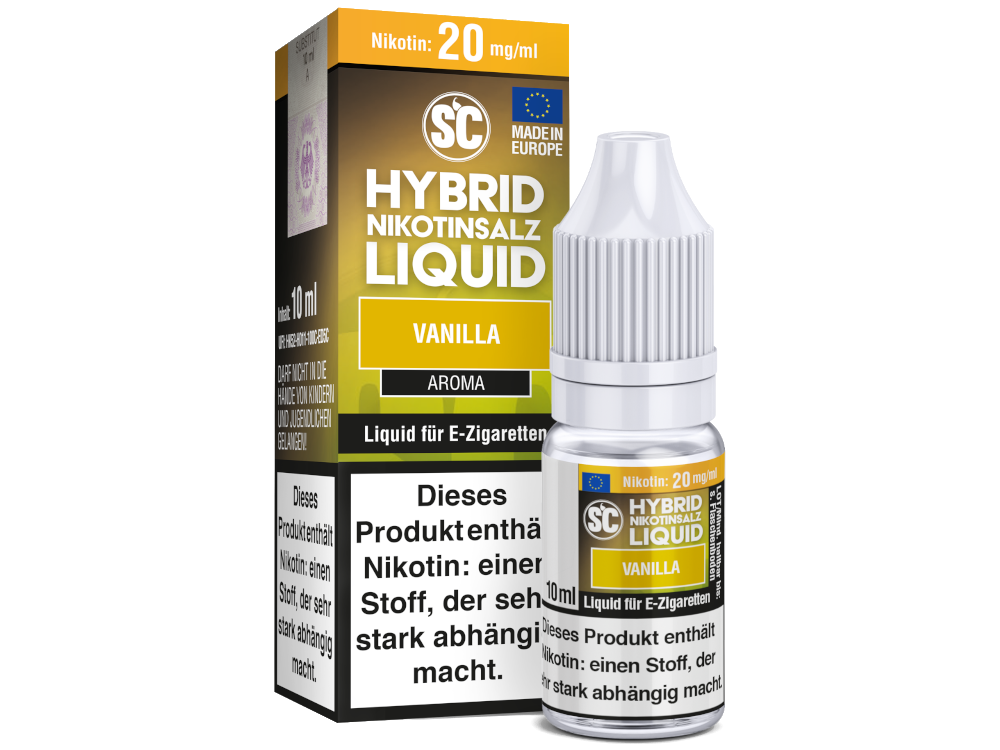 SC - Vanilla -  Hybrid Nikotinsalz Liquid