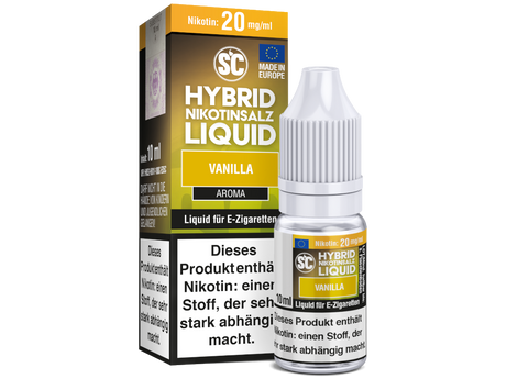 SC - Vanilla -  Hybrid Nikotinsalz Liquid