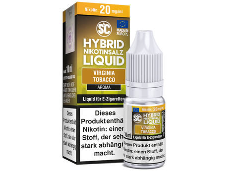 SC - Virginia Tobacco -  Hybrid Nikotinsalz Liquid