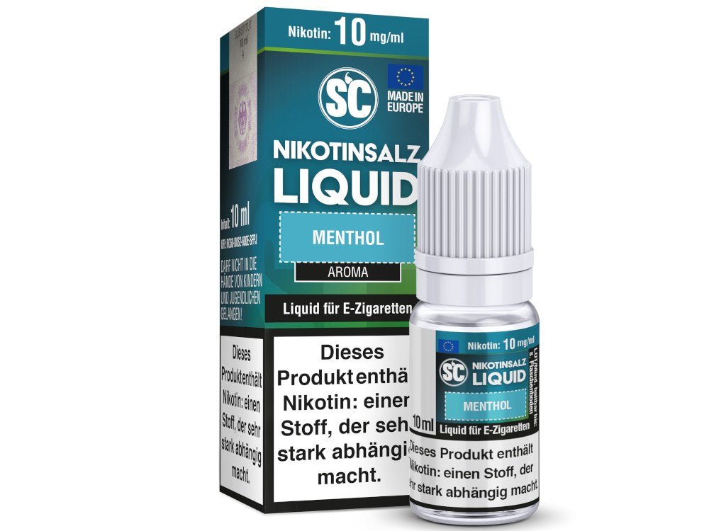 SC - Menthol - E - Zigaretten Nikotinsalz Liquid 20 mg/ml - SC LIQUID