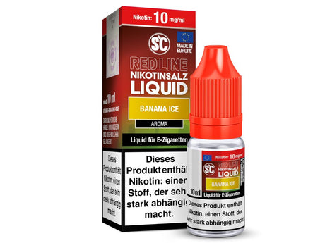 SC - Red Line - Banana Ice - Nikotinsalz Liquid