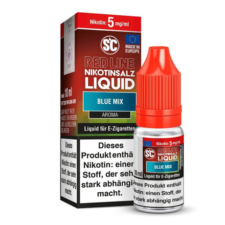 SC - Red Line - Blue Mix - Nikotinsalz Liquid - SC LIQUID