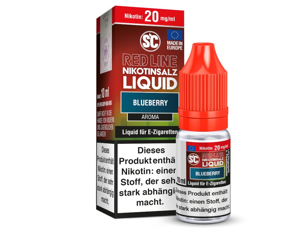 SC - Red Line - Blueberry - Nikotinsalz Liquid